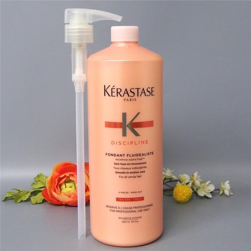 With pump kerastase - with,