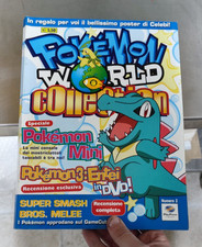 Rivista Pokemon World Collection N.3 rara libro vintage no videogioco gioco