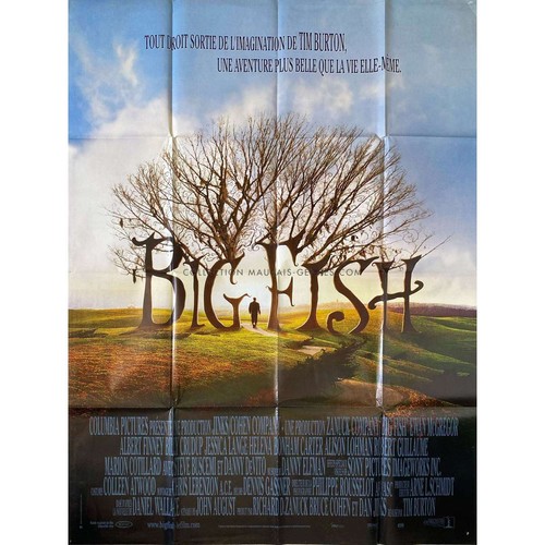 Poster film francese - big, fish