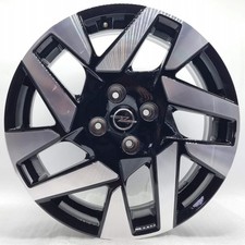 4 cerchi lega opel mokka r17 nero diamantato lt005346