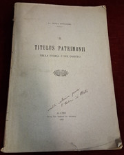IL TITULUS PATRIMONII - AVV