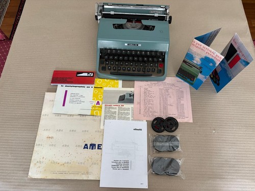Macchina scrivere olivetti - scrivere,