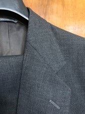 vestito elegante grigio da