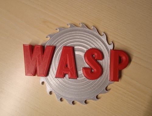 Wasp logo lama rotante con - wasp, 3d