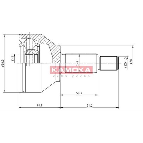 Kit giunti albero motore