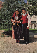 34-15E) CARTOLINA COSTUMI