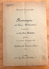 ANTICO DOCUMENTO Bologna