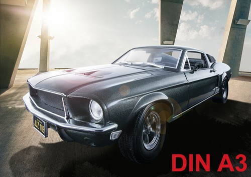 Cult car art ford - cult, mustang