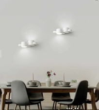 Lampada da parete in gesso