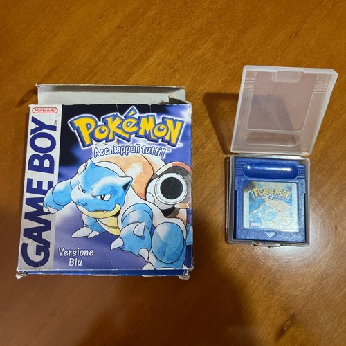 Pokemon versione blu - versione, nintendo