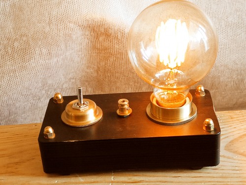 Army lamp table steam punk - lamp,