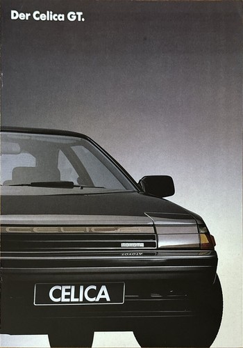 Toyota celica depliant - celica,