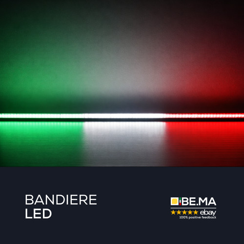 Bandiera led retroilluminata - led,