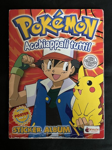 Pokémon merlin album completo - pokémon,