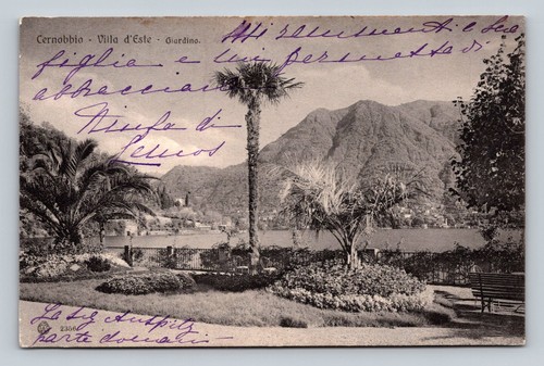 Cartolina epoca cernobbio - d'epoca,
