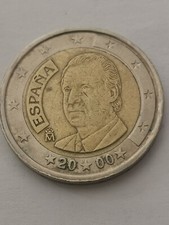 2 Euro Spagna 2000 Circolata