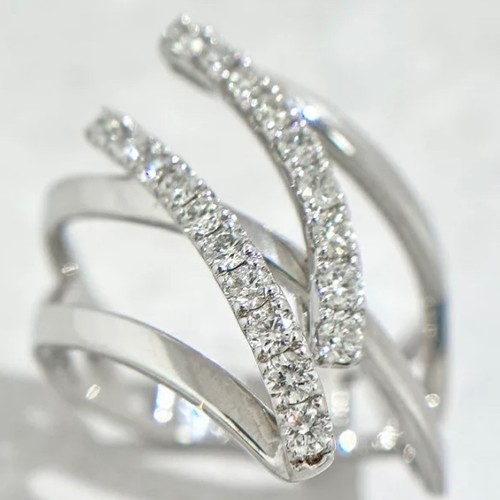 Anello pt900 platino 55ct - platino, 0.55ct