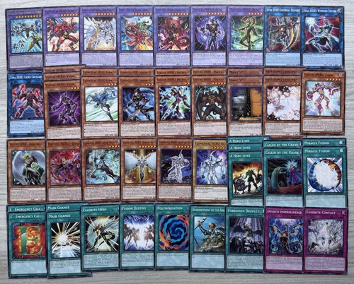 Elemental hero deck - core, nm