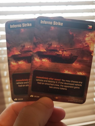 Inferno strike raro - #28,