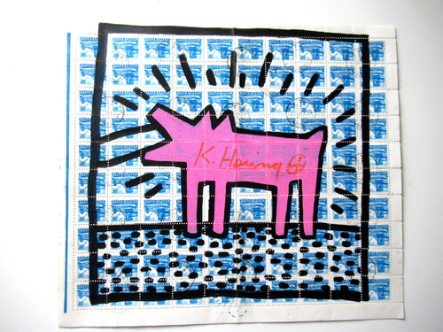 Keith haring originale - 0)keith,