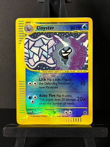 Carta pokémon cloyster - carta, 8/165