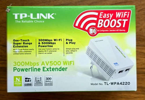 Kit powerline link av500 - powerline,
