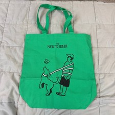 The New Yorker Canvas Tote Bag