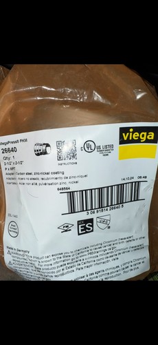 Viega 26640 adattatore - viega, 2-1/2