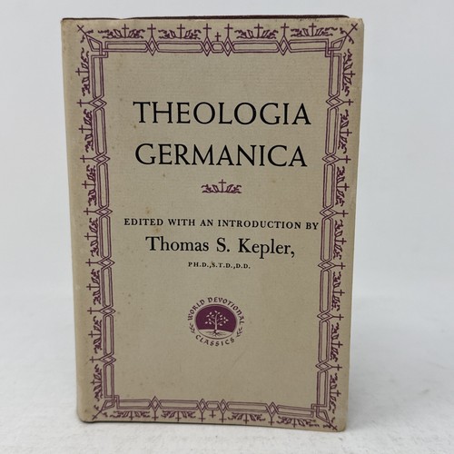 Theologia germanica thomas - theologia, by