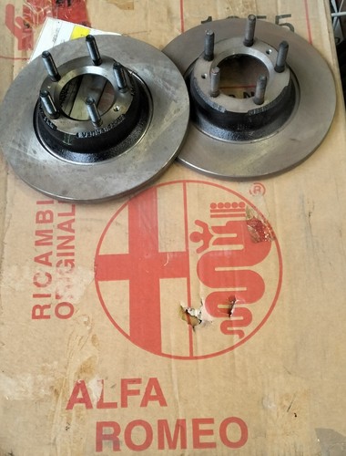 Dischi freno anteriori alfa - dischi,