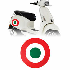Adesivi Coccarda Tricolore Italia per Vespa Piaggio, Diametro 20 cm