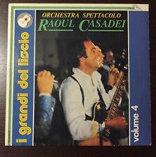 Raoul Casadei "I grandi del liscio volume 4" -  vinile 33 giri