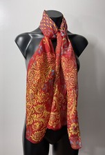 Sciarpa donna stile moda rossa