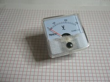 Voltmetro analogico - analogico, da