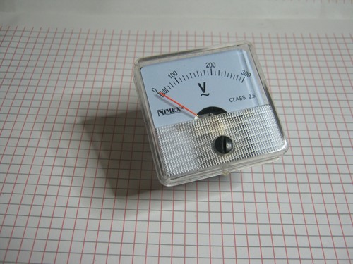 Voltmetro analogico - voltmetro, da