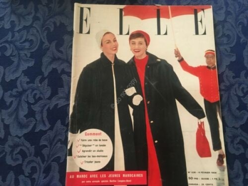 Rivista elle febbraio 1956 - rivista,