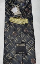 Cravatta Moschino 100% Seta