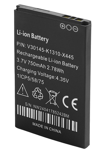 Batteria 750 ma per - v,
