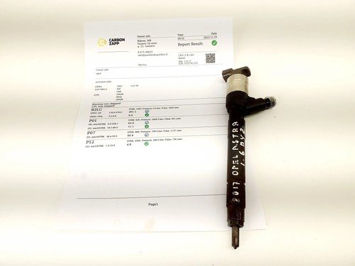 Iniettore carburante opel - iniettore,