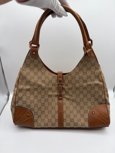 Gucci jackie canvas medium - gucci,