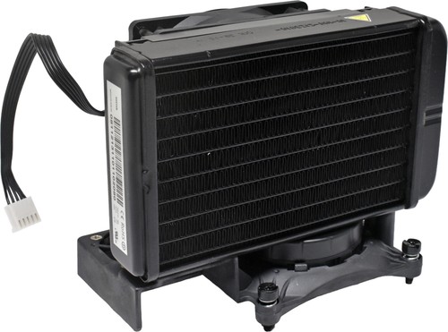 Liquid cooler dual fan - +,