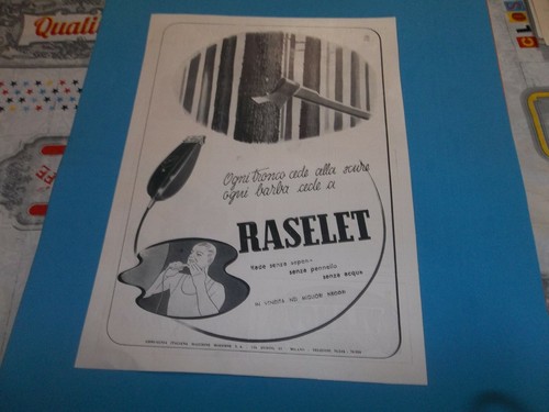 Pubblicita 1942 rasoio - 1942,