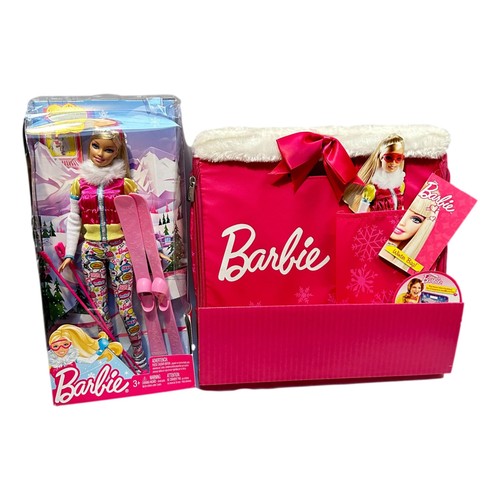 Barbie doll set can skier - barbie, be