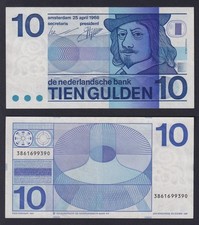 Banconota Olanda 10 gulden