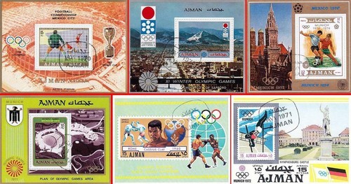 Ajman uae 1972 olimpiadi - /,