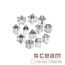 SET FORMINE TAGLIA PASTA PER BISCOTTI INOX - TESCOMA