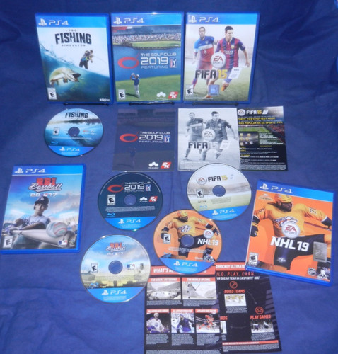 Ps4 pro fishing sim golf - ps4:,