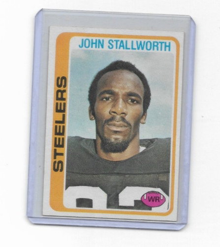 Topps 1978 john - topps, stallworth