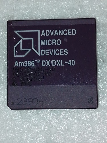Cpu am386 dxl - dx/dxl-40, advanced