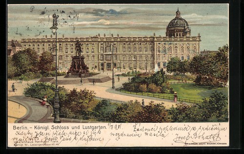 Künstler berlin das - künstler-ak, berlin,